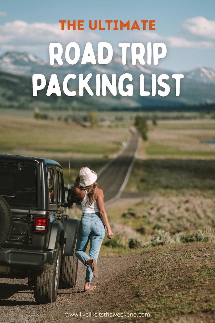 road trip packing list pin cover