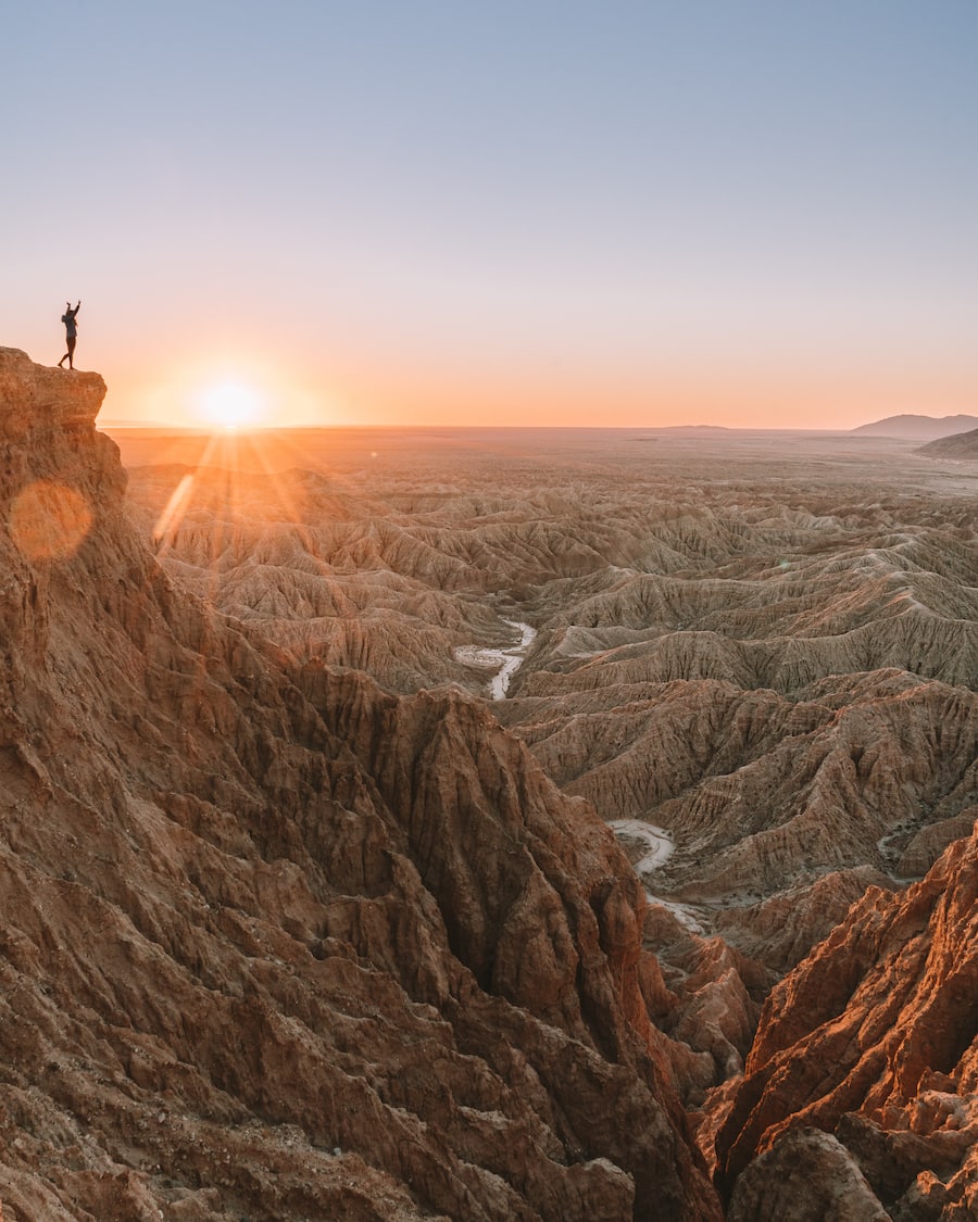 Fonts Overlook in Anza Borrego state park