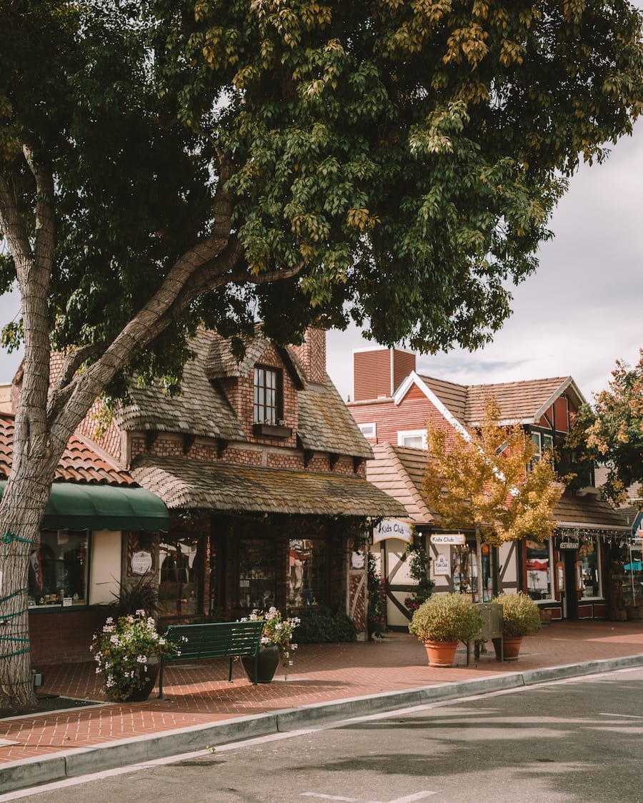 Danish architecture in Solvang, CA