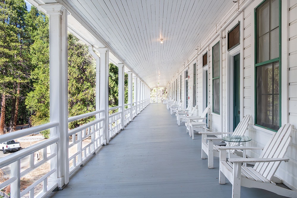 Terrace at the Wawona Hotel