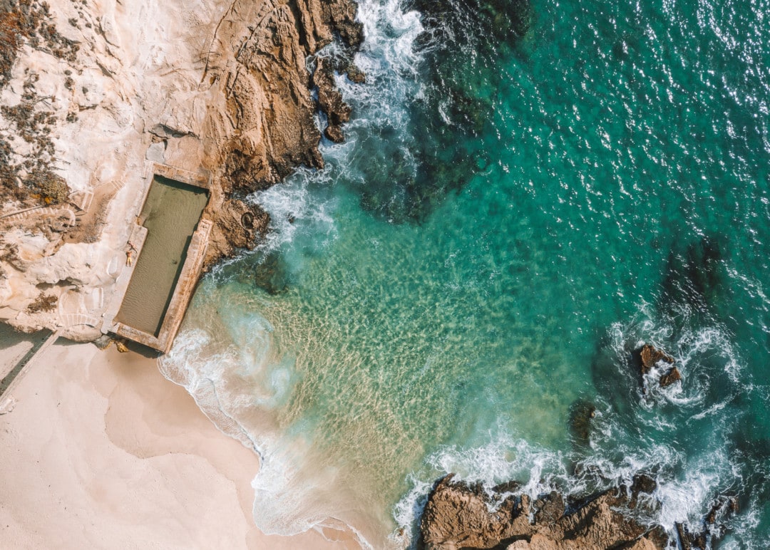 Hidden pools in Laguna Beach