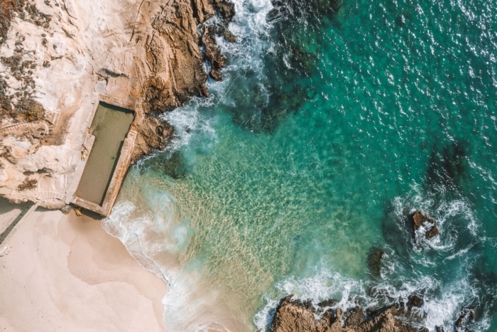 Hidden pools in Laguna Beach