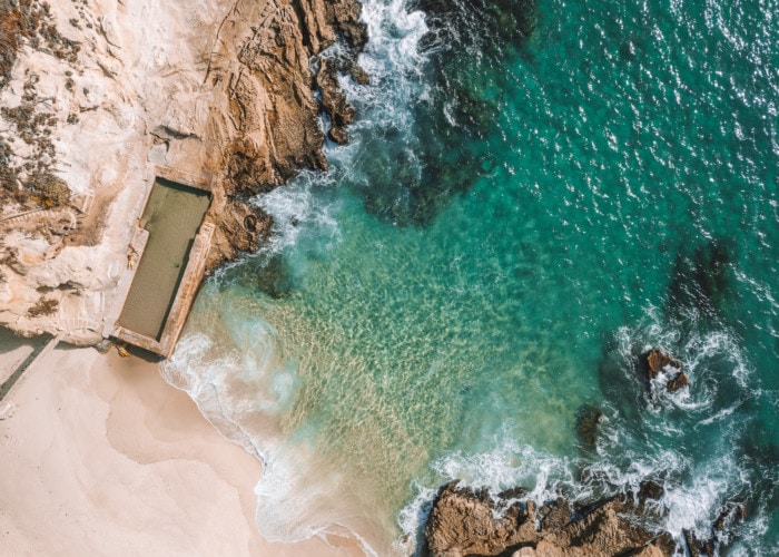 Hidden pools in Laguna Beach