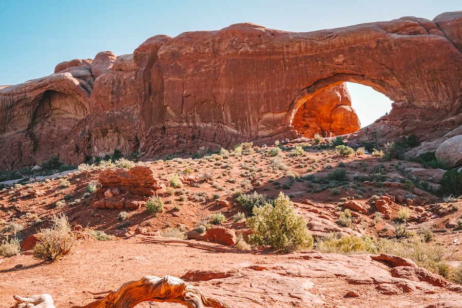 Windows Loop in Arches National Park