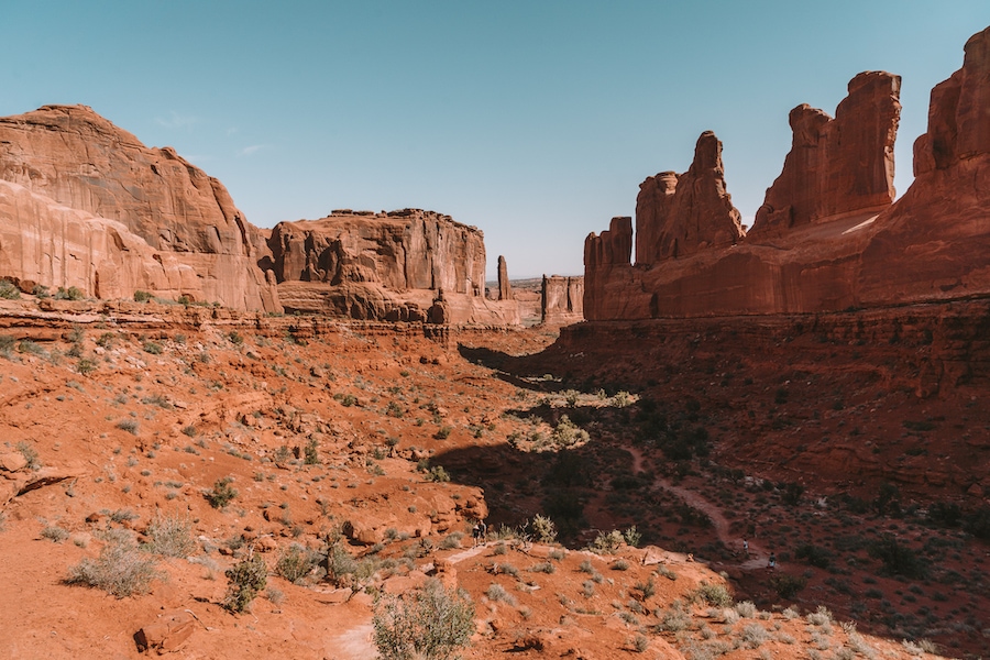 Park Avenue at Arches National Park