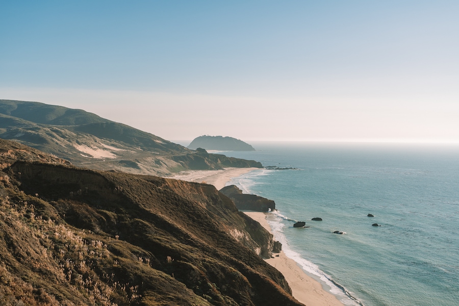 Big Sur Coastline for Big Sur road trip blog