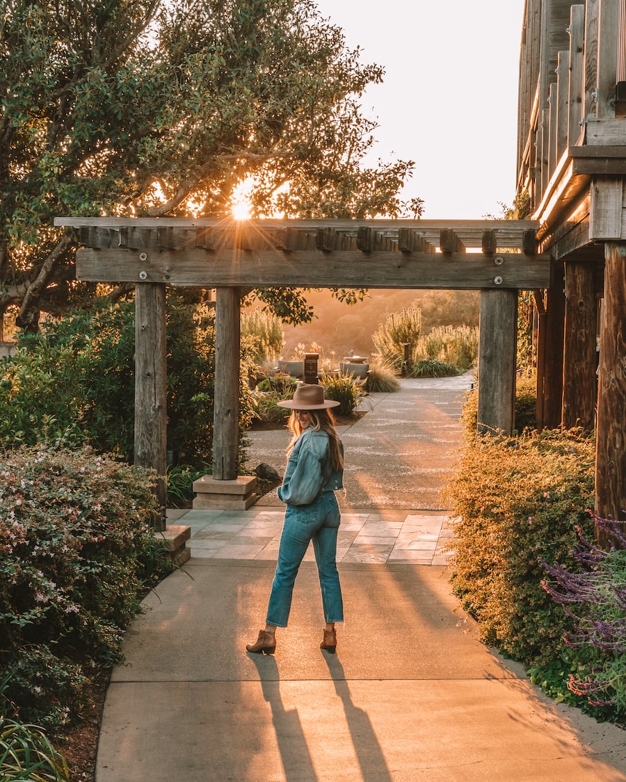 Michelle Halpern in Big Sur