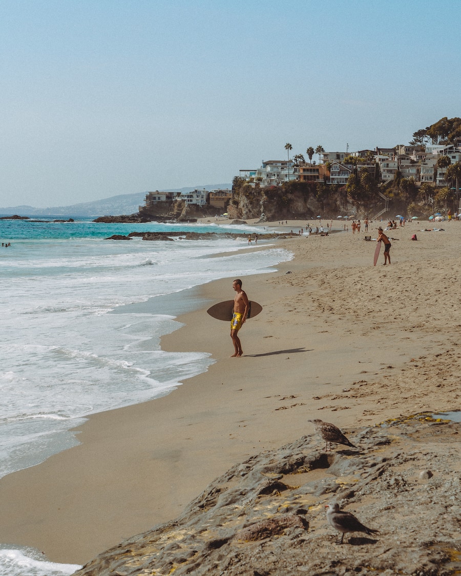 where to visit in California in summer: Laguna Beach