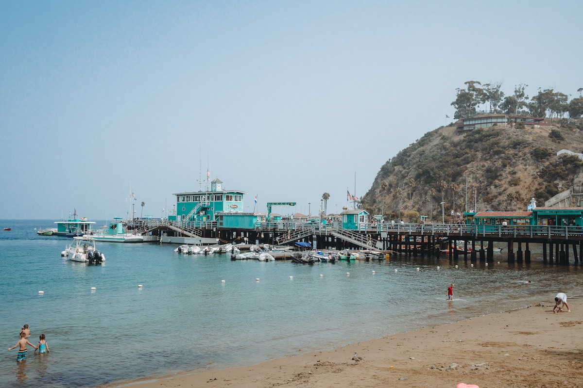 Pier on Catalina