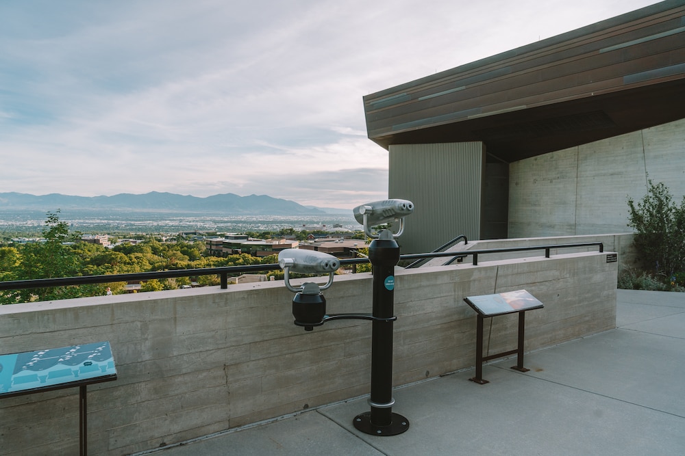 Lookout point at museum