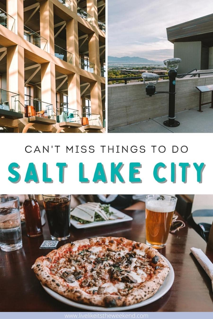 best things to do in Salt Lake City pin cover