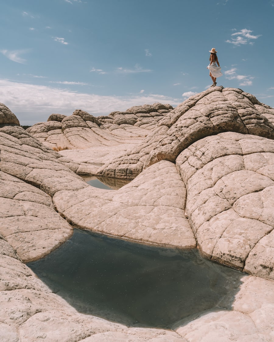 Exploring White Pocket on the border of Utah and Arizona