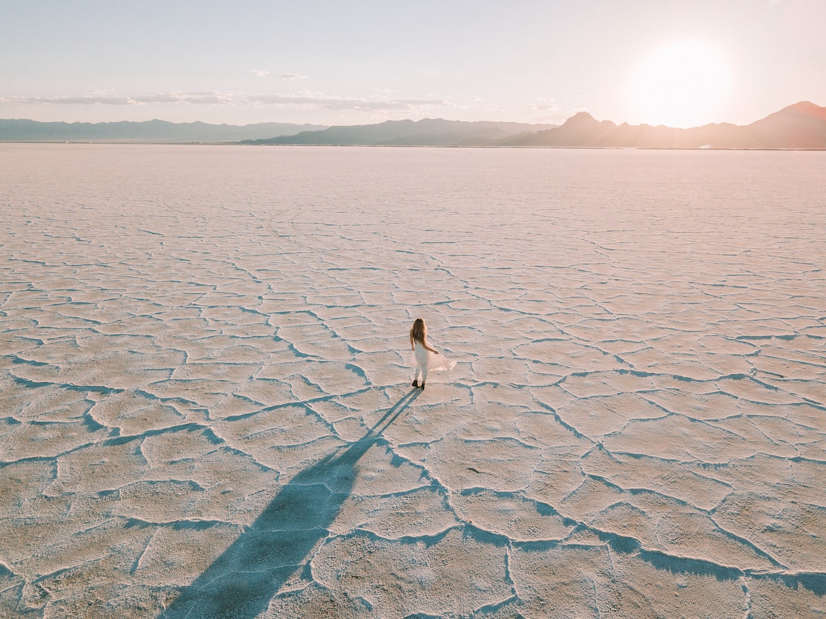 Michelle Halpern on Salt Flats