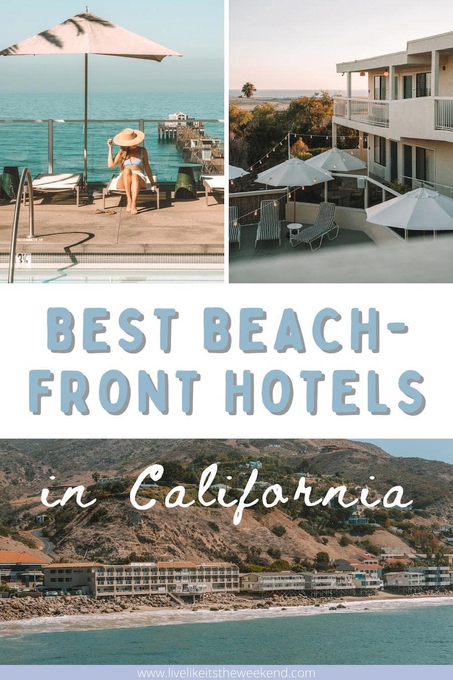 California coast hotel pin cover