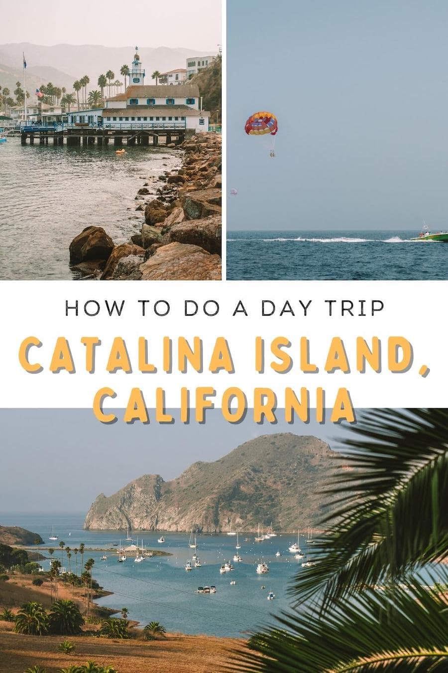 Catalina Island Day trip guide pin cover