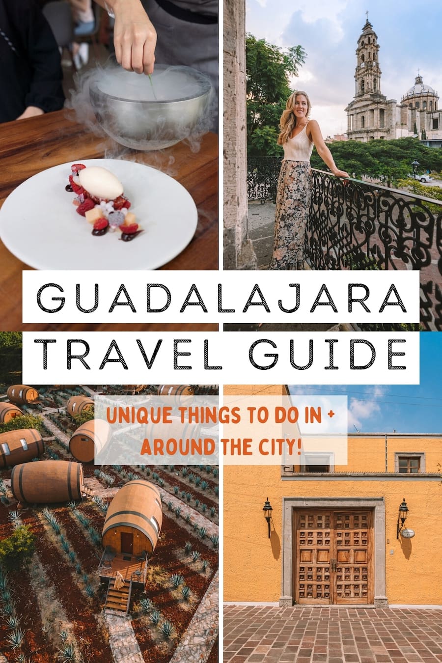 Pin cover for Things to do in Guadalajara travel blog