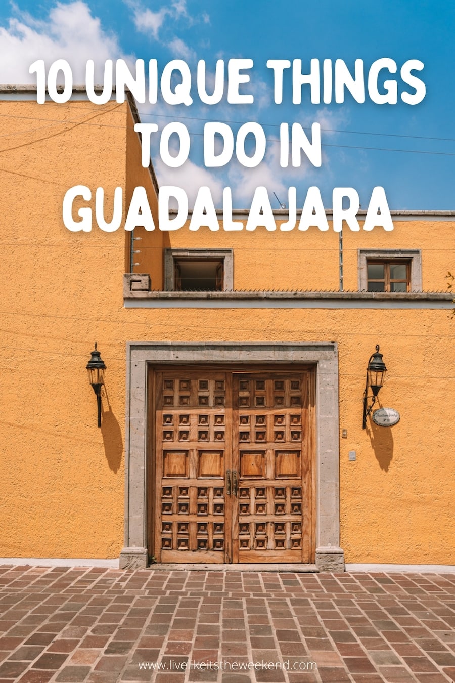 Pin cover for Things to do in Guadalajara travel blog