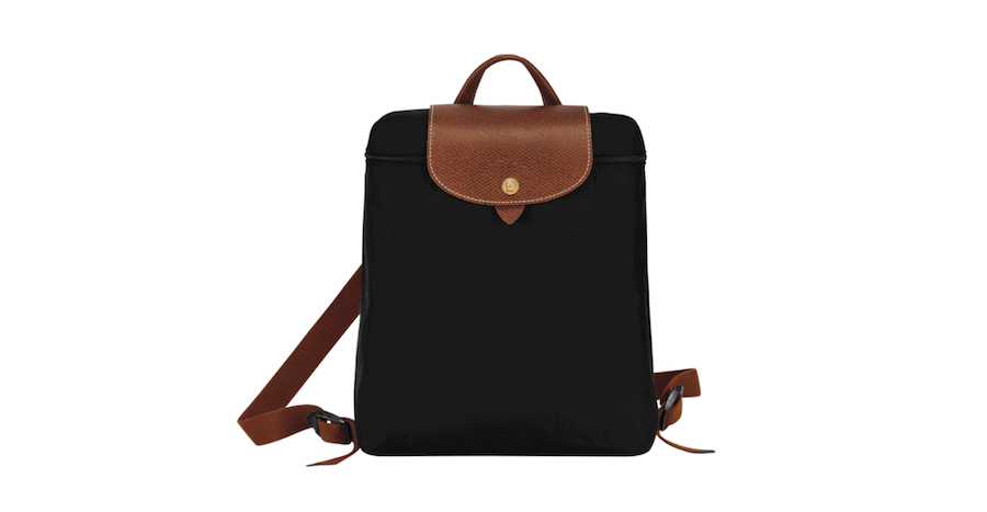 travel essentials for women - longchamp day backpack