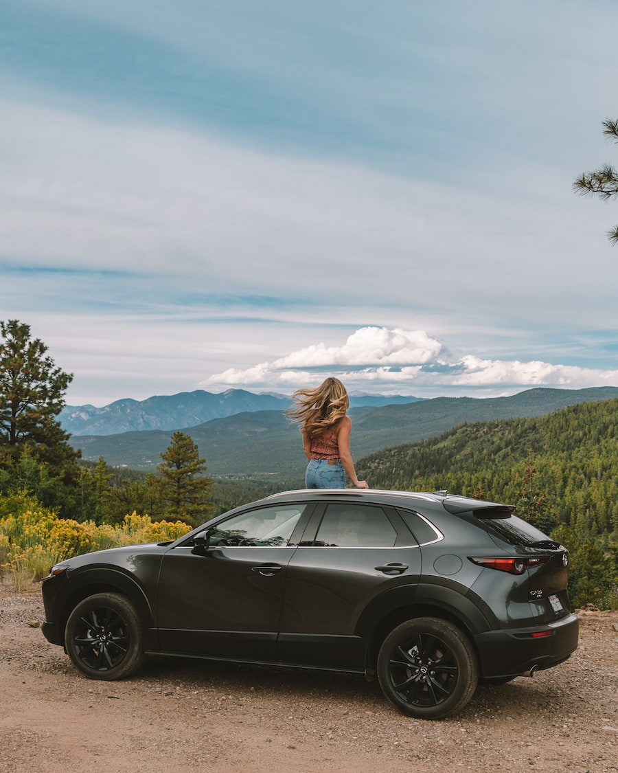 Scenic views on the High Road to Taos