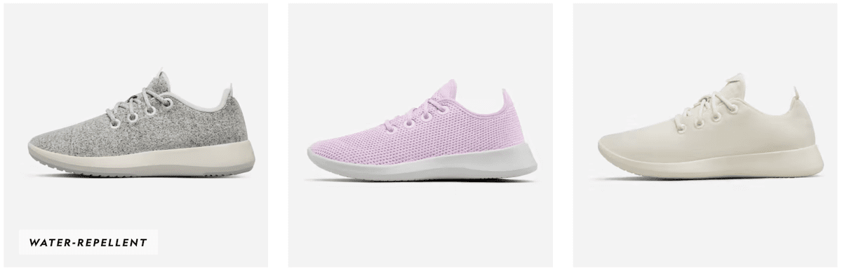 Allbirds comfortable walking shoes - women's travel essentials