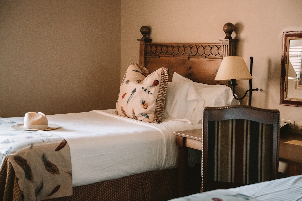 Room interior at the Hotel Santa Fe