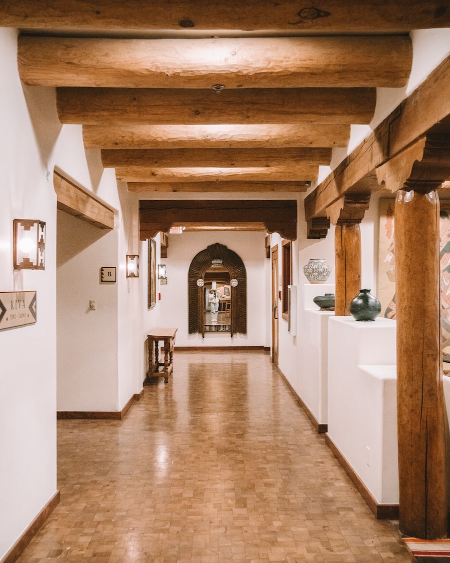 Interior in the Hotel Santa Fe