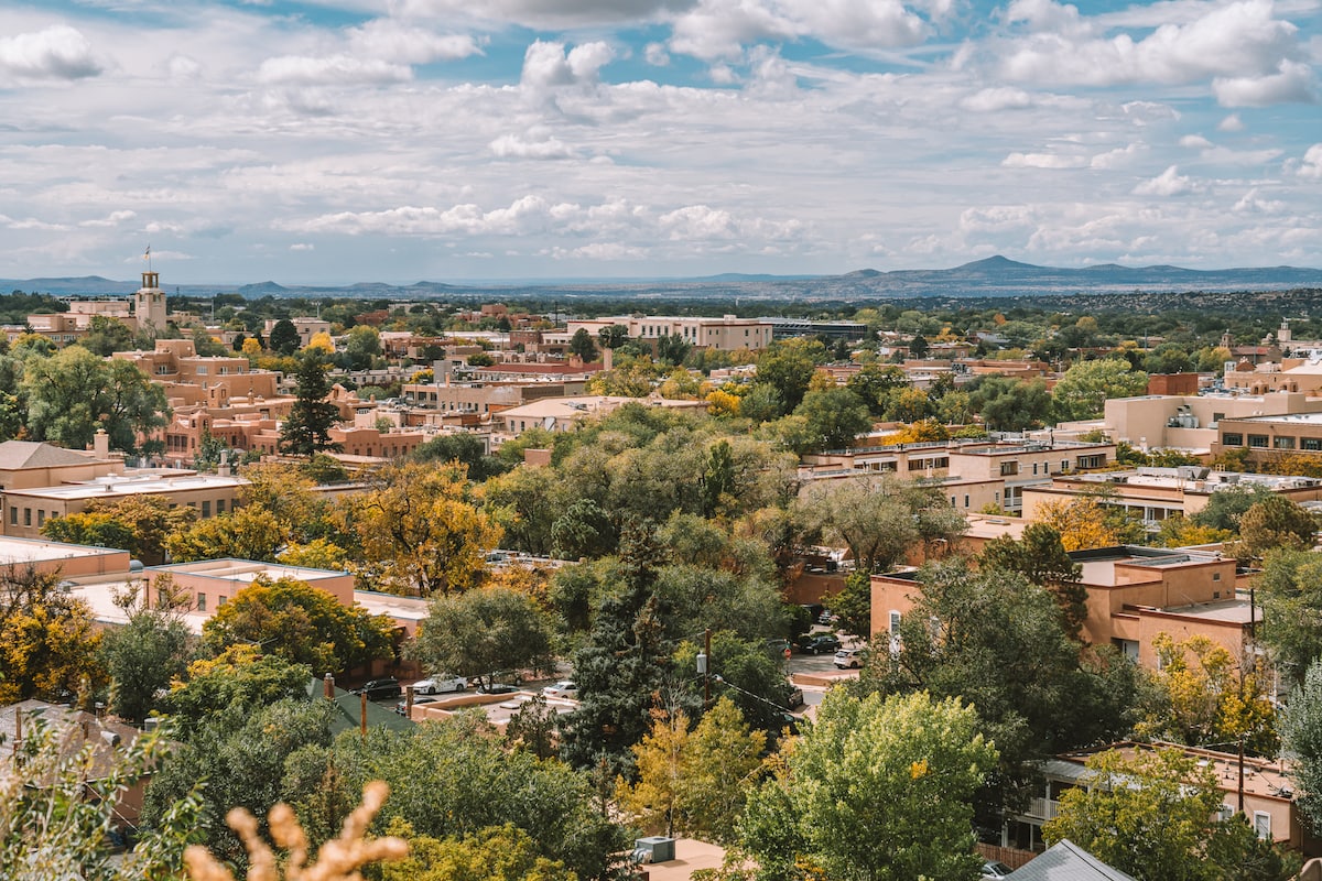 View from the Cross of the Martyrs, Santa Fe