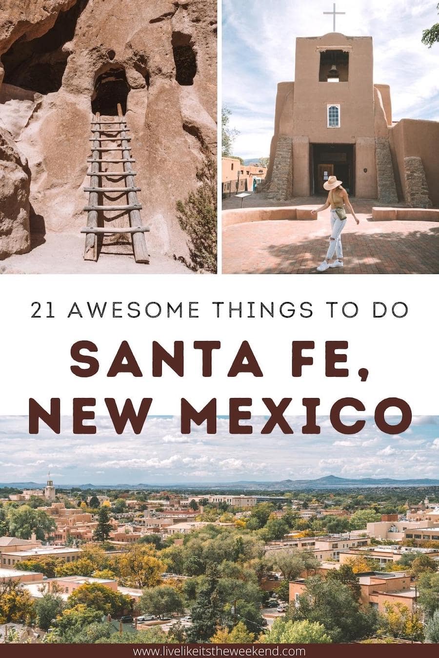 Best things to do in Santa Fe blog pin cover