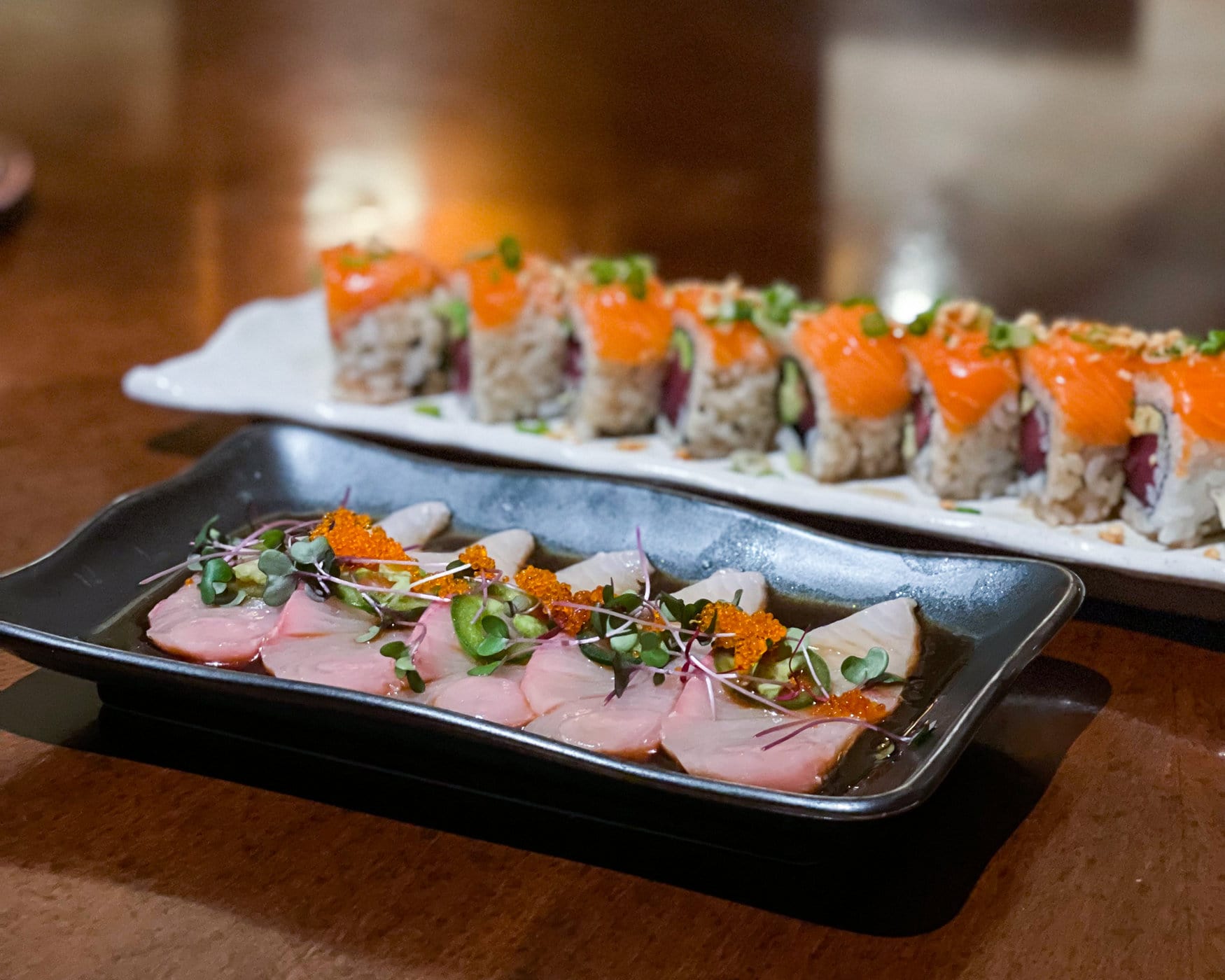 Sushi at Stevenson's Library- travel guide to Kauai 