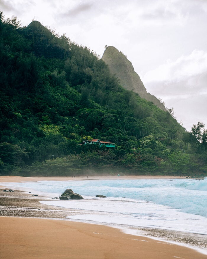 Tunnels Beach in Kauai, Hawaii