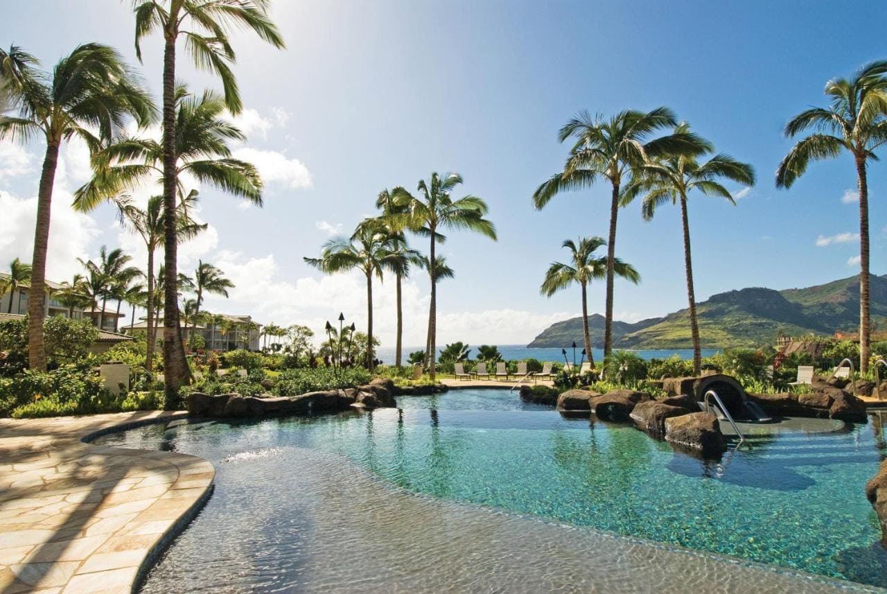 Pool at Marriott Kauai Lagoons