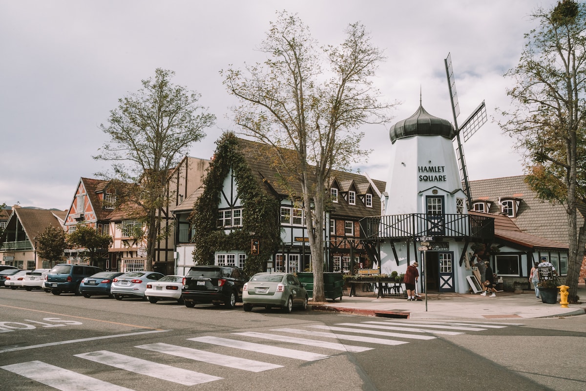 Windmill in Solvang, California