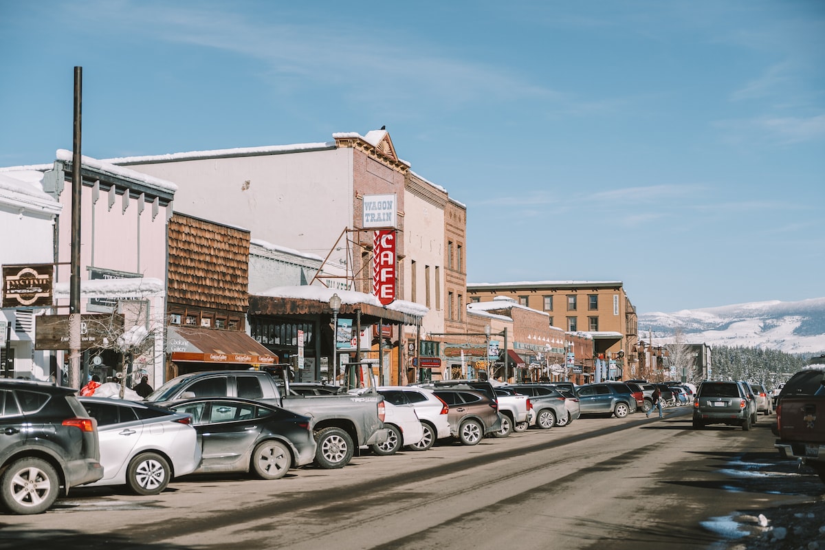 Downtown Truckee, California