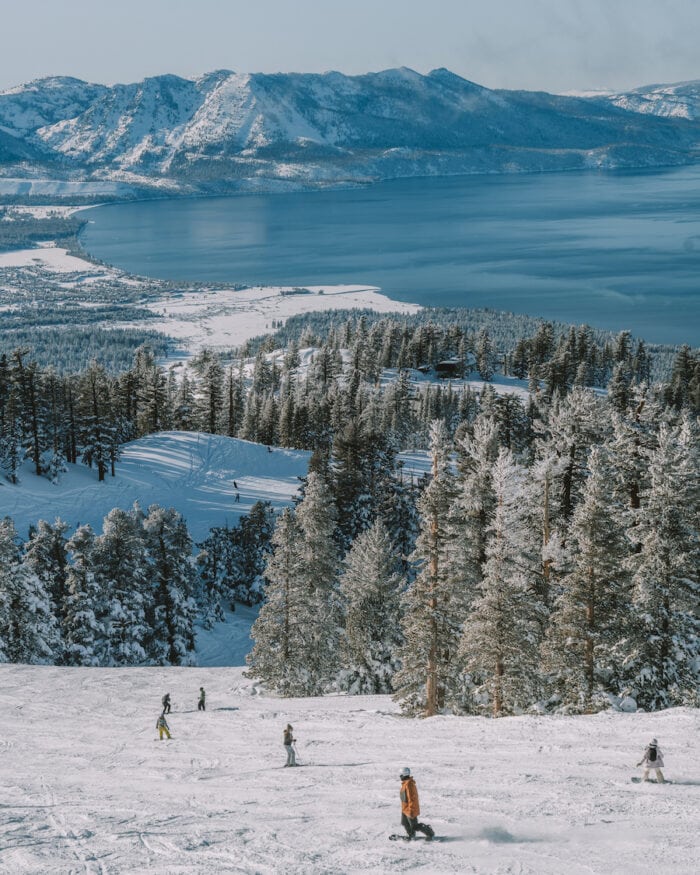 View of Lake Tahoe from Heavenly Mountain Resort