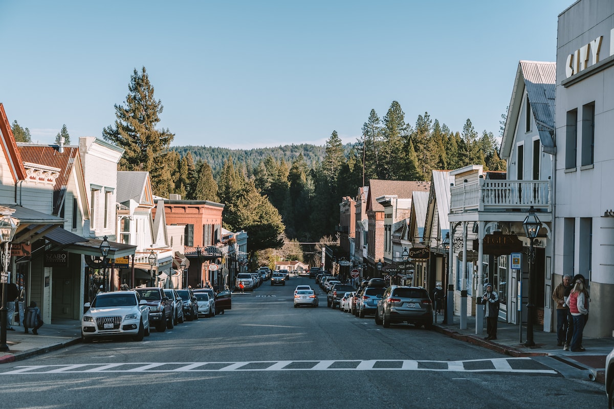 Broad Street in Nevada City