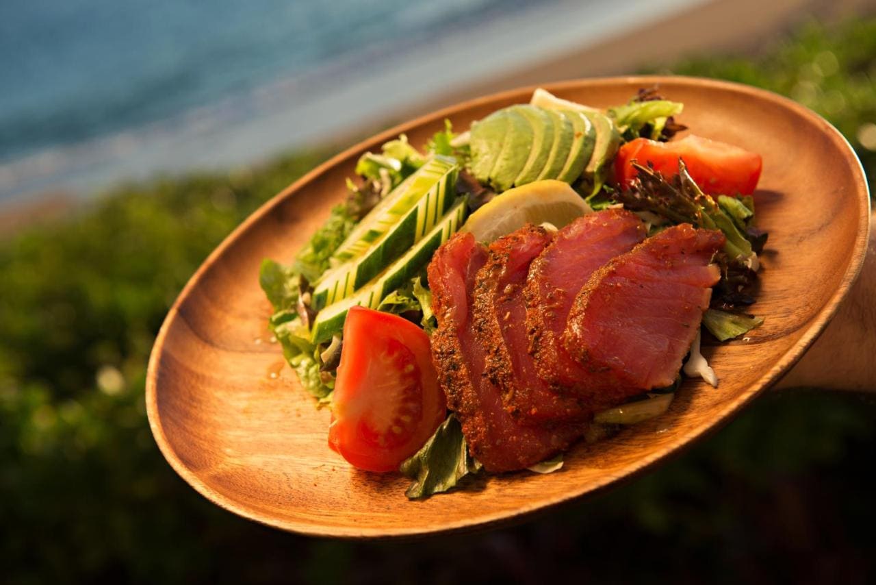 Tuna dish at Royal Lahaina Resort 