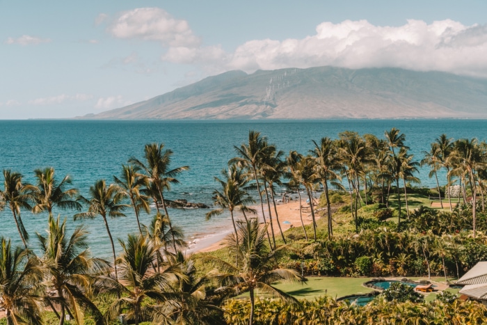 Beautiful view in Maui from the Andaz Maui