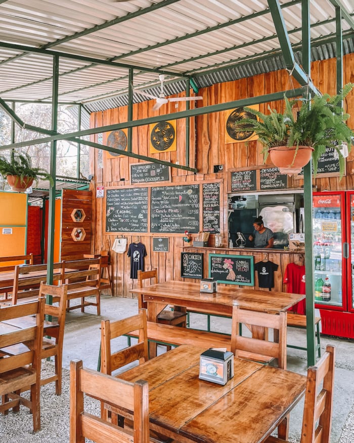 Interior at Chicken Joes, Santa Teresa