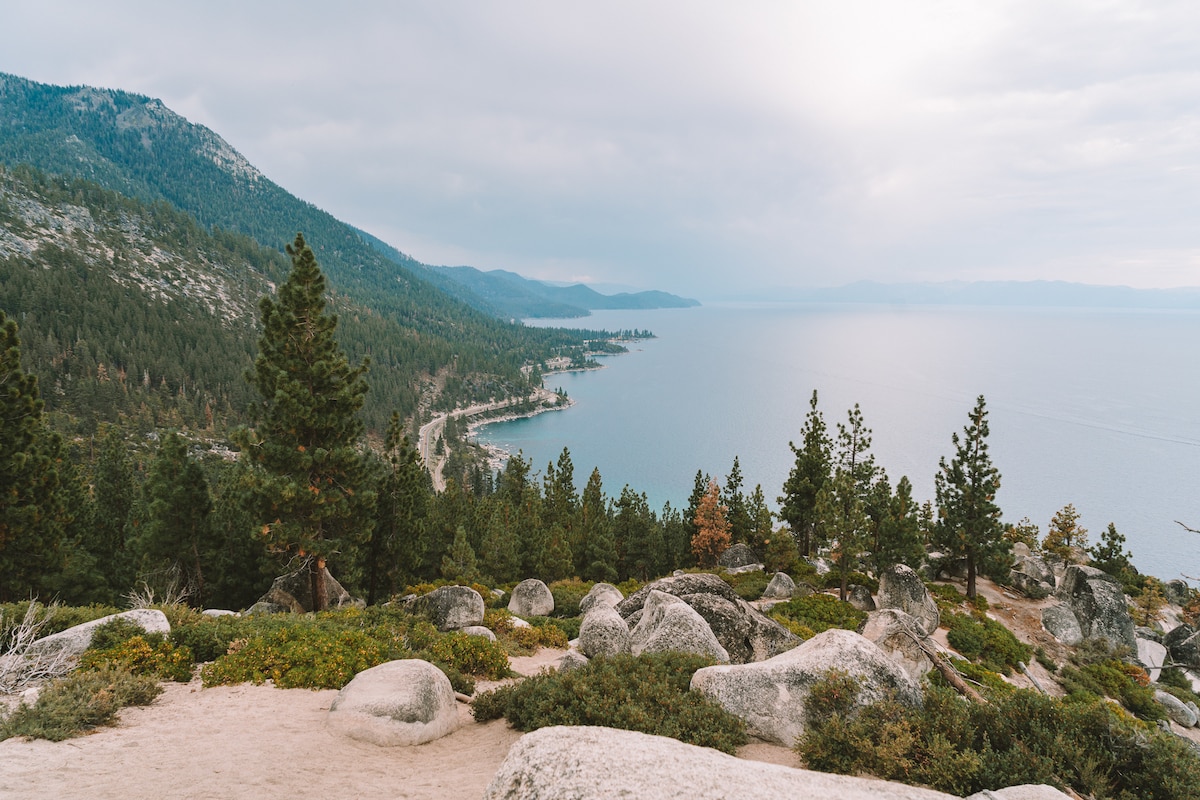 View from Monkey Rock hiking trail