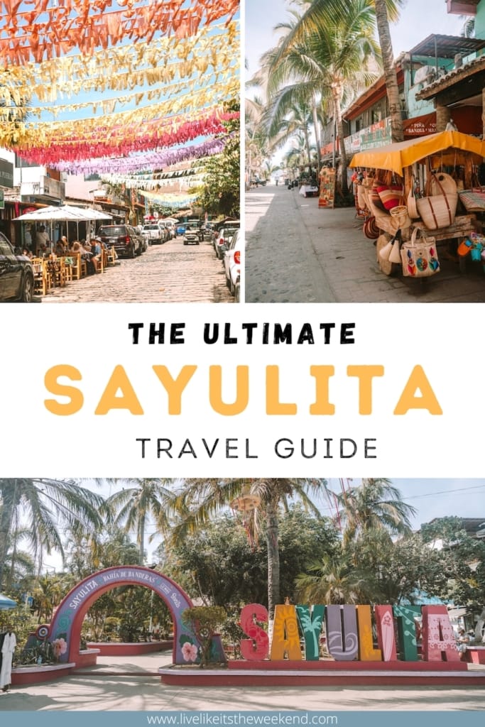 best things to do in sayulita blog post pin cover