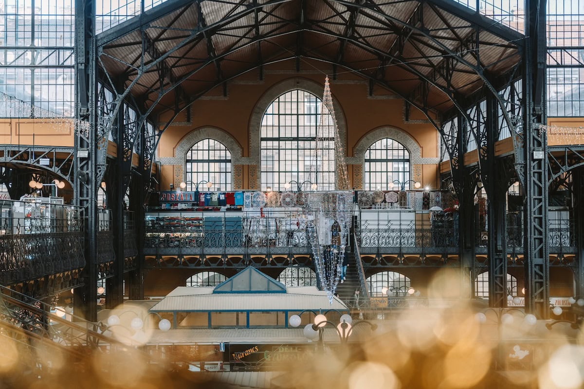 Great Market Hall in Budapest Great Market Hall in Budapest