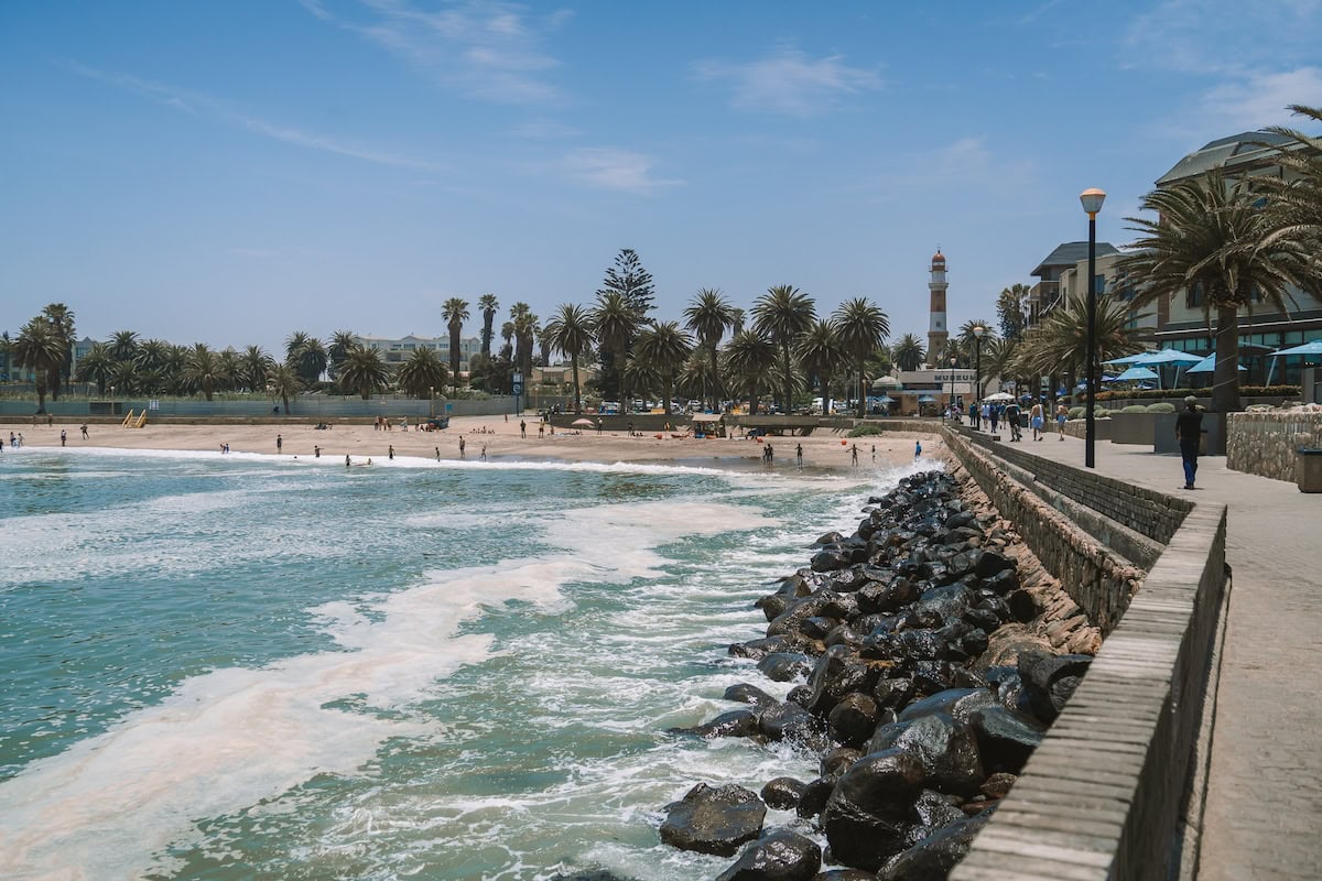 Coastal trail in Swakopmund, Namibia