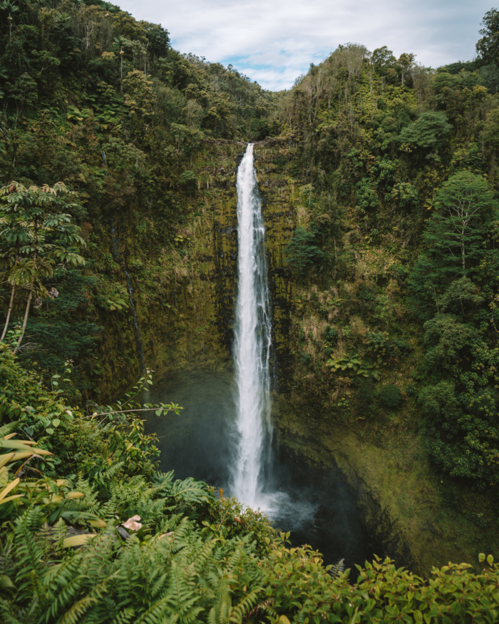 Image of the Akaka Falls in Big Island, Hawaii.