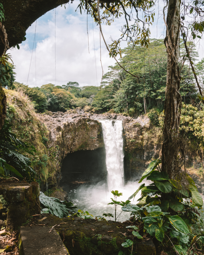 Rainbow Falls Big Island Image of Rainbow Falls located in Big Island, Hawaii.