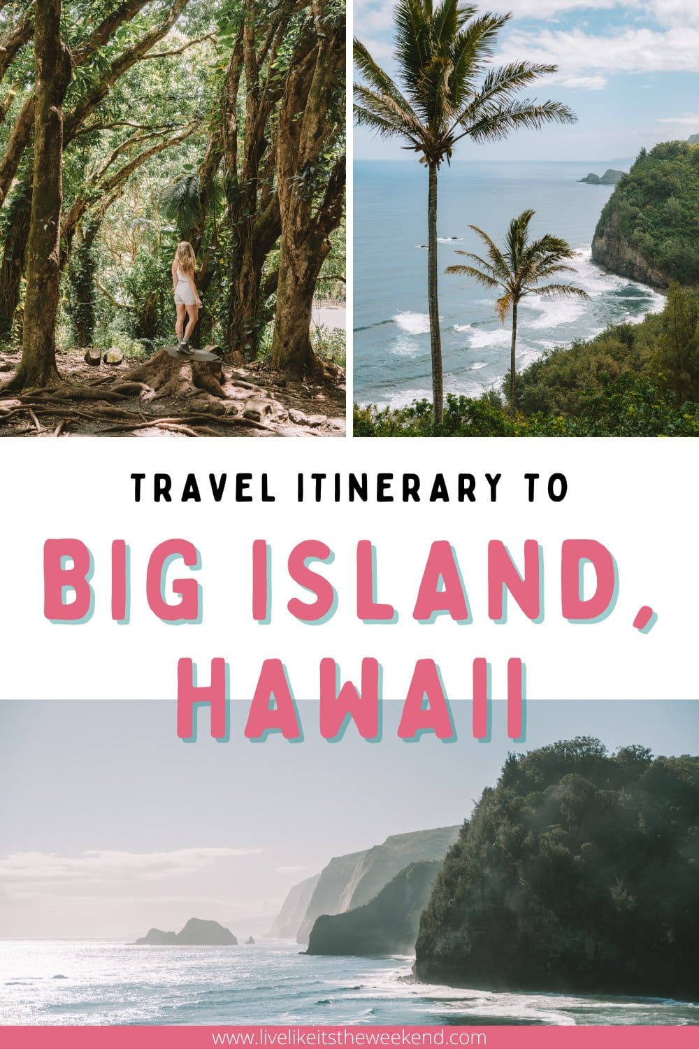 Pin Post Big Island Itinerary Pin Post Big Island Itinerary