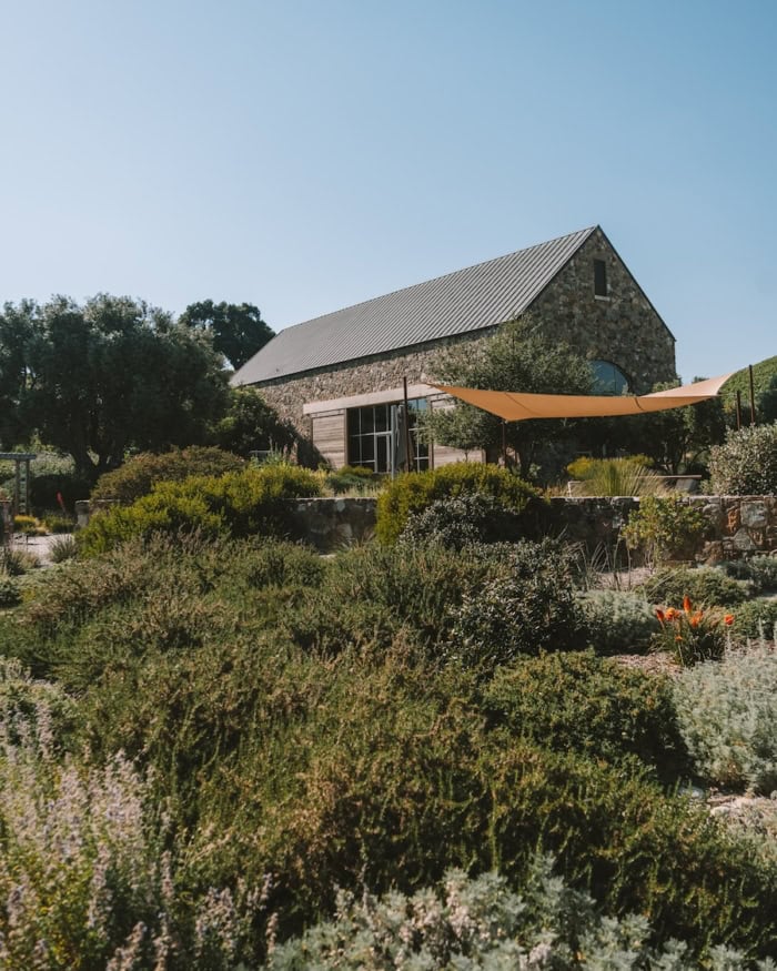 Niner Wine Estates review Stunning garden and grounds at Niner Wine Estates in Paso Robles wine country