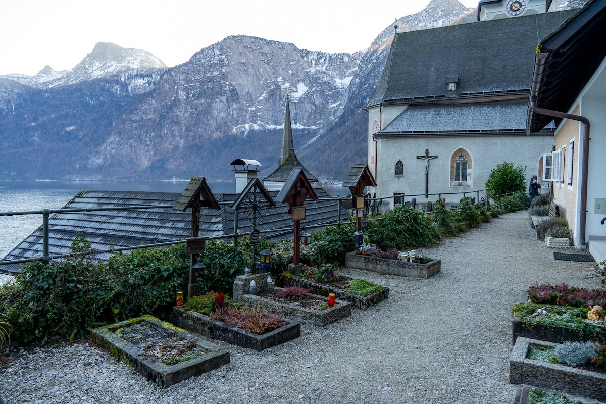 Catholic church and cemetery Catholic church and cemetery in Hallstatt