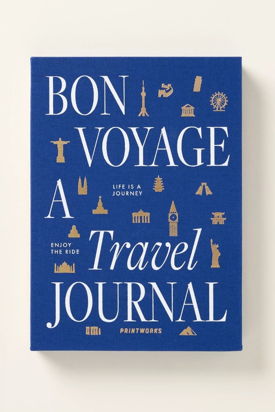 Bon Voyage Travel Journal blue Bon Voyage Travel Journal 2025 Travel Gift Guide
