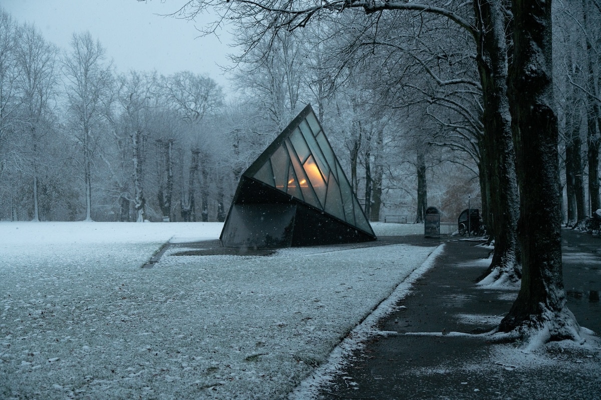 Cisterns in Søndermarken View of Cisterns in Søndermarken from outside in the park