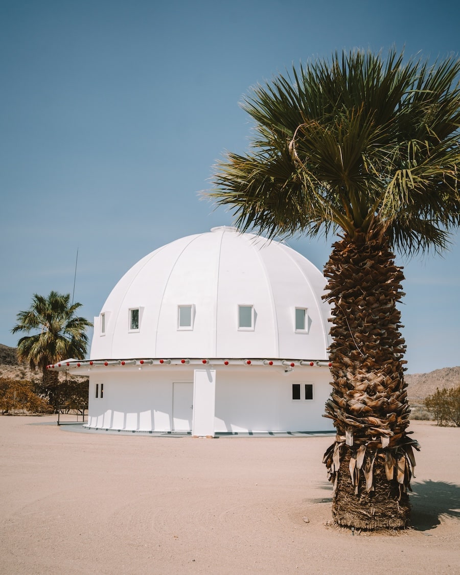 Integratron White dome shaped building called the Integratron that's a sound healing space in Joshua Tree